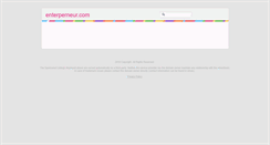 Desktop Screenshot of enterperneur.com